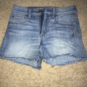 American Eagle Light Jean Shorts